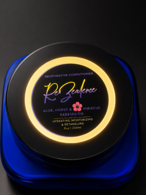 8 oz ALOE, HONEY & BABASSU OIL RESTORATIVE CONDITIONER