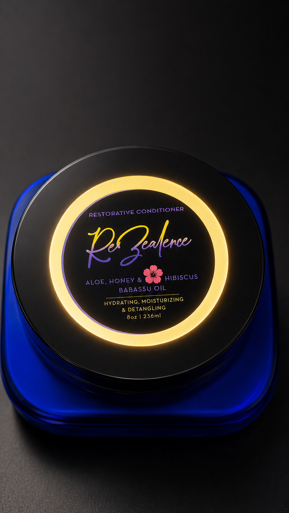 8 oz ALOE, HONEY & BABASSU OIL RESTORATIVE CONDITIONER