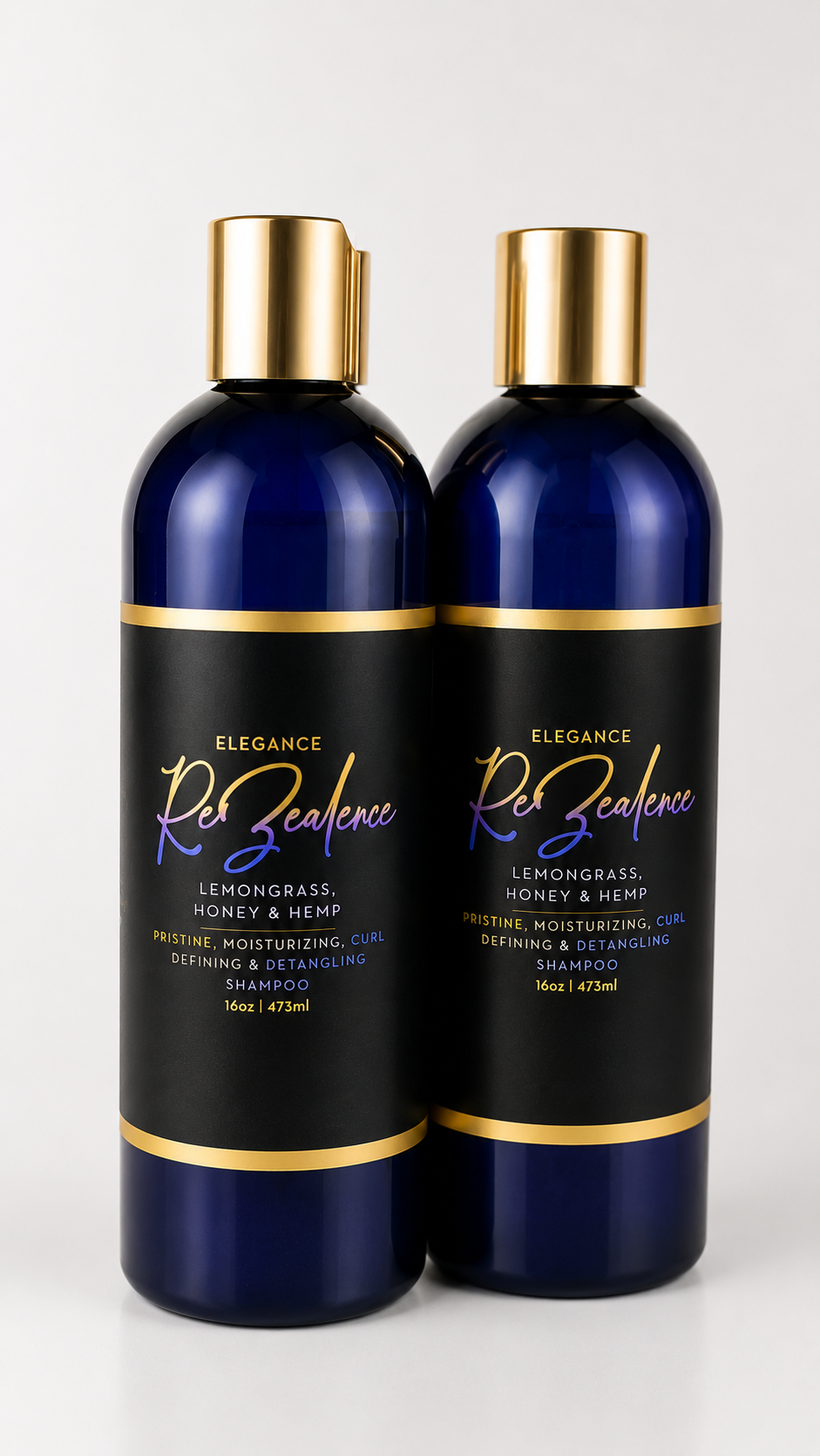 16 oz 3-n-1 Liquid Shampoo ( Lemongrass Honey & Hemp )